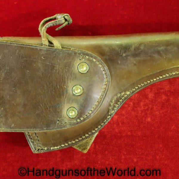S&W, Colt, 1917, Revolver, Holster, Brown, leather, US, G&K-1917-AG, Original, Collectible, Smith and Wesson, Smith & Wesson, Model, WWI, WW1, American