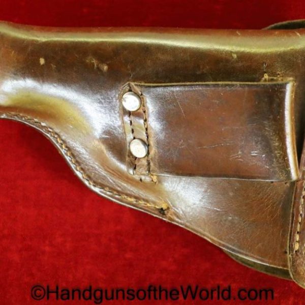 Sauer, 1930, Behorden, Holster, Dated, 1939, Brown, leather, Police, Robert Larsen-Berlin SW68, Gendarmerie Abteilung Fallerssleben, Original, Collectible