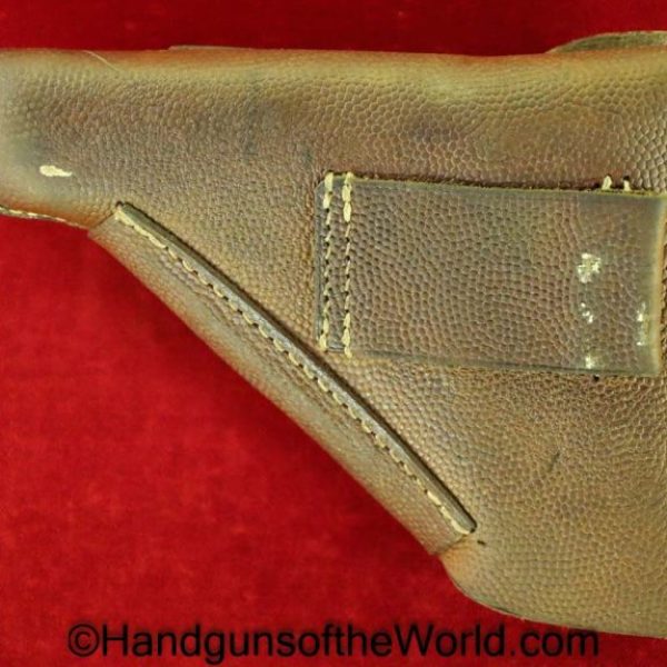 Walther, PPk, German, Late War, RBN Marked, Brown, leather, pebble grain, break away, RB Nr 0/0865/0012, Original, Collectible, WWII, WW2, Germany, Pistol