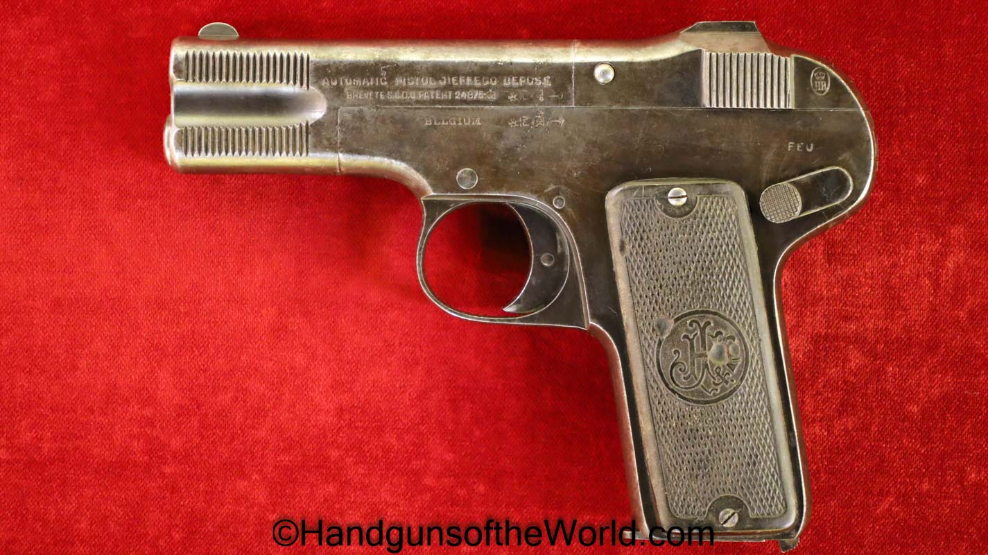 Janssen & Fils Jieffeco, 7.65mm, Old Model - Handguns of the World