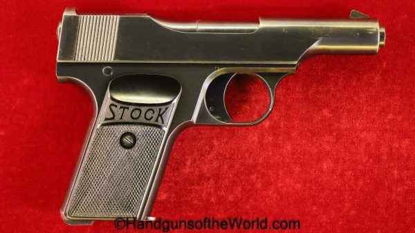 Franz, Stock, Pocket, 7.65mm, Franz Stock, German, Germany, Handgun, Pistol, C&R, Hand gun, 7.65, 32, .32, acp, auto, Type 2, Type II, C/N, Crown/N
