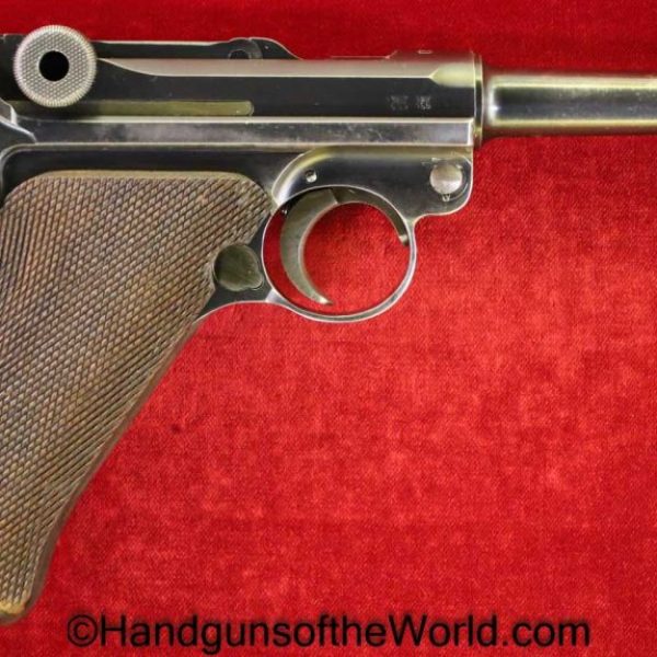 Luger, P.08, 1940, Mauser Banner, 9mm, Dutch Navy, Seized, German, Germany, Handgun, Pistol, C&R, Collectible, Mauser, Dutch, WWII, WW2, P08, P 08, P-08