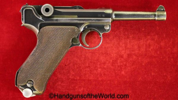 Luger, P.08, 1940, Mauser Banner, 9mm, Dutch Navy, Seized, German, Germany, Handgun, Pistol, C&R, Collectible, Mauser, Dutch, WWII, WW2, P08, P 08, P-08