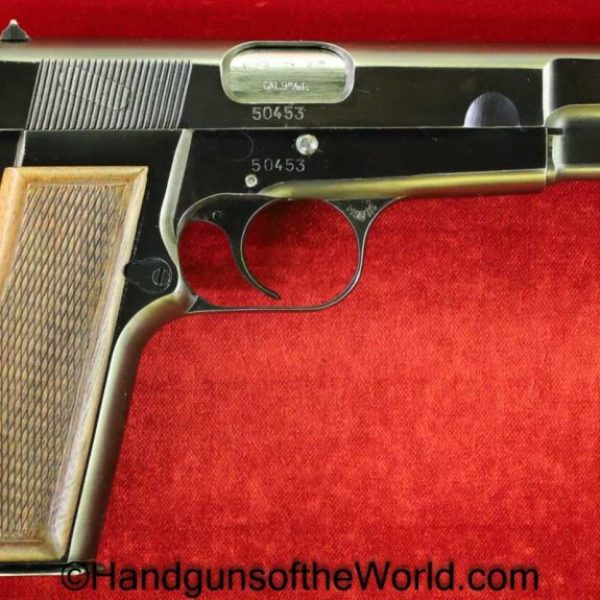 FN, Browning, High Power, 9mm, Post War, Silesia, Retailer Marked, Belgian, Belgium, Handgun, Pistol, C&R, Collectible, BHP, Hi Power, Hi-Power
