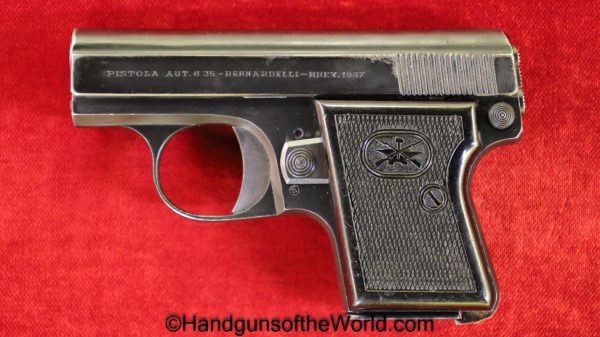 Bernardelli, VP, 6.35mm, Dated, 1937, Very Low Number, Full Rig, Early, Italy, Italian, Model, Vest Pocket, Handgun, Pistol, C&R, Collectible, with Holster