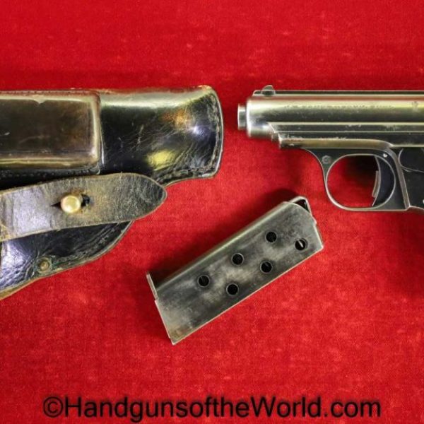 Sauer, Behorden, 7.65mm, Police, 2 Matching Magazines, Rig, Handgun, Pistol, C&R, Collectible, German, Germany, Pocket, 2 Matching Mags, with Holster, .32