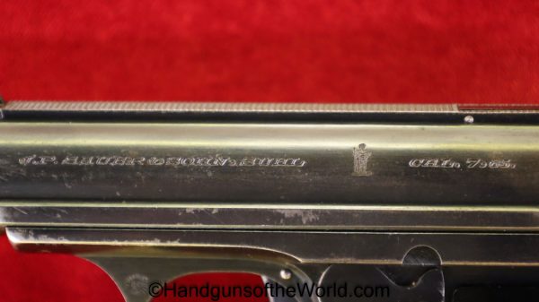 Sauer, Behorden, 7.65mm, Police, 2 Matching Magazines, Rig, Handgun, Pistol, C&R, Collectible, German, Germany, Pocket, 2 Matching Mags, with Holster, .32