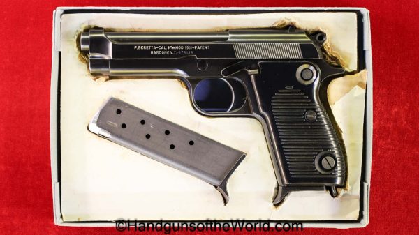 Beretta, 1951, 9mm, 951, Brigadier, Mint, in Box, Boxed, with Box, Italy, Italian, Handgun, Pistol, C&R, Collectible, Hand gun, Nice, Vintage