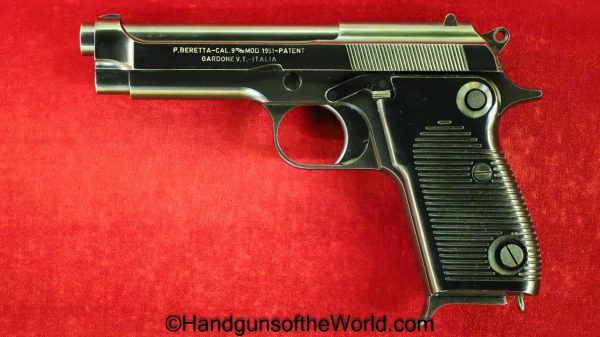 Beretta, 1951, 9mm, 951, Brigadier, Mint, in Box, Boxed, with Box, Italy, Italian, Handgun, Pistol, C&R, Collectible, Hand gun, Nice, Vintage