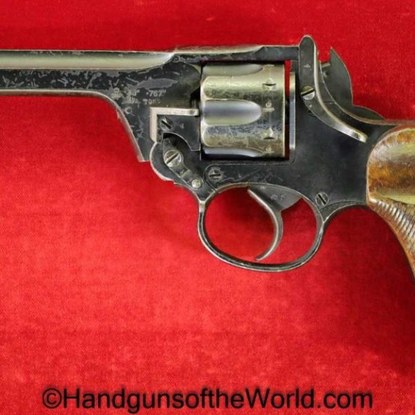 Enfield, No2 MKI*, .38, Dated, 1941, with Holster, Handgun, Revolver, C&R, Collectible, WWII, WW2, British, English, 38, No2, No 2, No.2, Tanker