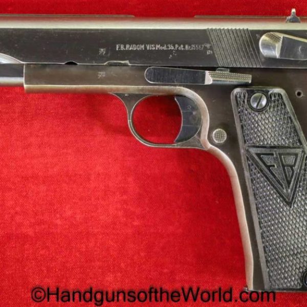 Radom, VIS, P-35, 9mm, German, Type III, Type 3, Germany, WWII, WW2, Handgun, Pistol, C&R, Collectible, P35, P 35, P.35, Hand gun, 2 Lever, Two Lever