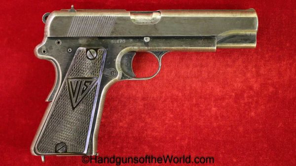 Radom, VIS, P-35, 9mm, Type III, German, WWII, WW2, Type 3, P35, P.35, P 35, Handgun, Pistol, C&R, Collectible, Germany, 2 Lever, 2, Lever, Type, III, 3