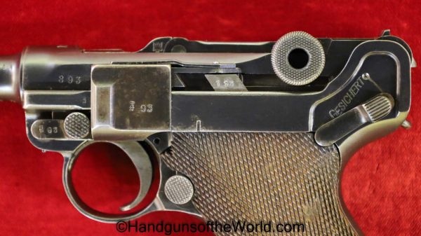 Luger P.08 Erfurt 1913, 9mm, Police Reissue with a Matching Magazine - Image 12