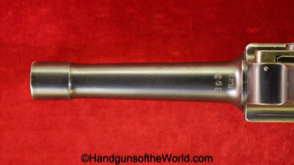 Luger P.08 Erfurt 1913, 9mm, Police Reissue with a Matching Magazine - Image 5