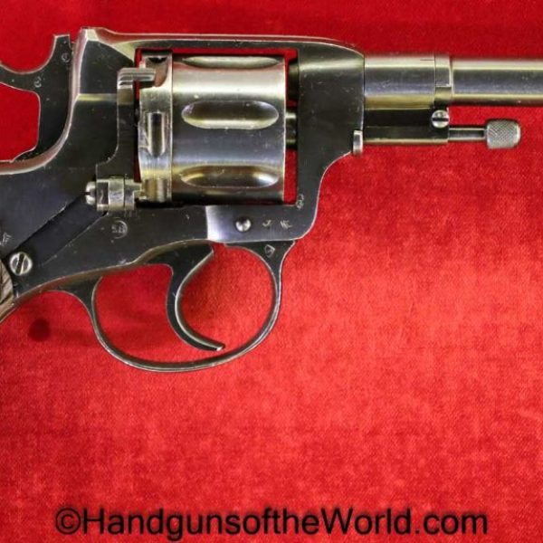Russian, 1895, Nagant, Revolver, 7.62mm, Dated, 1944, Soviet, Soviet Union, USSR, WWII, WW2, Handgun, C&R, Collectible, 7.62, Russia, Non Import, Non Rework