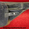 Astra, 600, Holster, WWII, German, Black, Leather, breakaway, Original, Collectible, WW2, Germany, Handgun, Pistol, 600/43, Break away