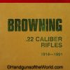 Browning .22 Caliber Rifles 1914-1991, Book, Homer C Tyler, Revised edition, Tyler, Hardbound, Hard bound, Original, Collectible, Browning, 22, Rifles, .22