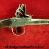 Murdock, Flintlock, Muff, Pistol, 10mm, English, British, UK, Antique, Non FFL, Non-FFL, Flint Lock, Handgun, Collectible, Works, Working, Vintage