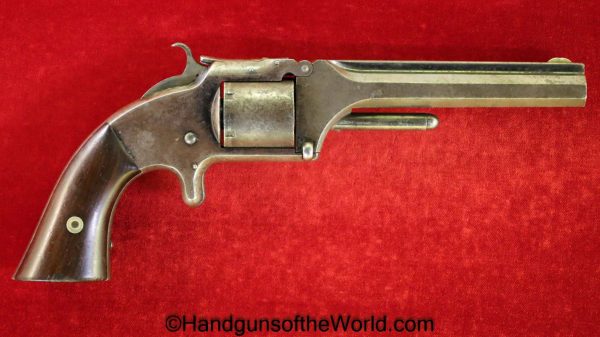 S&W, No2, Army, .32rf, Early, 2 Pin Type, Handgun, Revolver, Antique, Non-FFL, Non FFL, Collectible, No.2, No 2, Smith and Wesson, Smith & Wesson, 32, .32