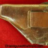 Walther, PPk, Holster, WWII, Era, Brown, leather, breakaway, unmarked, WW2, Break away, Handgun, Pistol, Hand gun, German, Germany, Original, Collectible
