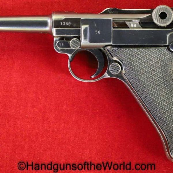 Luger, P.08, Mauser, 42, 1940, 9mm, Black Widow, WWII, German, German, Handgun, Pistol, C&R, Collectible, P08, P 08, P-08, WW2, BW, Hand gun
