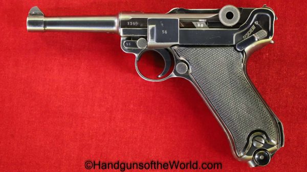Luger, P.08, Mauser, 42, 1940, 9mm, Black Widow, WWII, German, German, Handgun, Pistol, C&R, Collectible, P08, P 08, P-08, WW2, BW, Hand gun