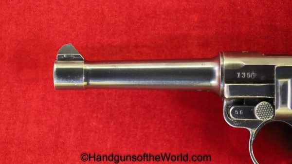 Luger P.08, Mauser 42-1940, 9mm, Black Widow-WWII German Issue - Image 14