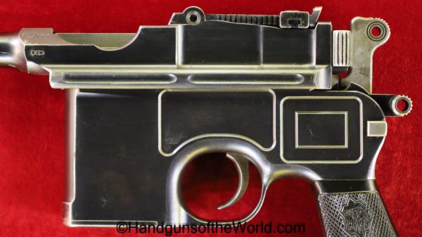 Mauser, 1896, 7.63mm, Early, Bolo, with Stock, C96, Handgun, Pistol, C&R, Collectible, German, Germany, 7.63, Stocked, Hand gun