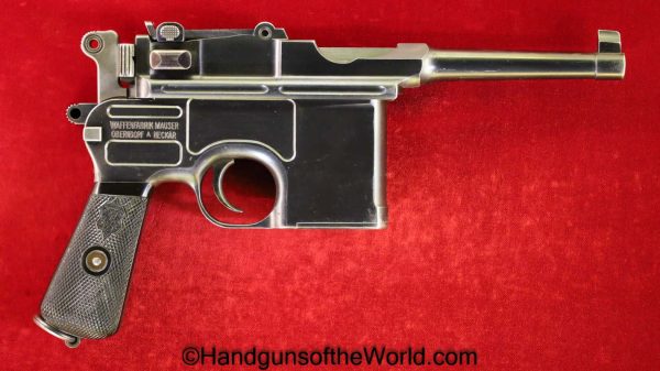 Mauser, 1896, 7.63mm, Early, Bolo, with Stock, C96, Handgun, Pistol, C&R, Collectible, German, Germany, 7.63, Stocked, Hand gun