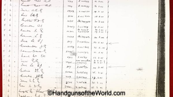Webley WG Army Models, .455/.476 caliber, Double Cased Set with Provenance - Image 68