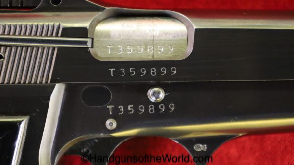 Browning Hi-Power, 9mm, Tangent Sight, Stock Slot-El Capitan-Mint in Pouch - Image 15