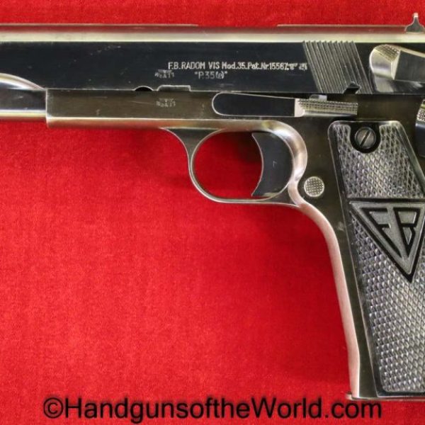 Radom, VIS, P-35, 9mm, German, WWII, Type 1, Type I, Germany, WW2, Handgun, Pistol, C&R, Collectible, P35, P 35, P.35, WW2, Type, I, 1, Early