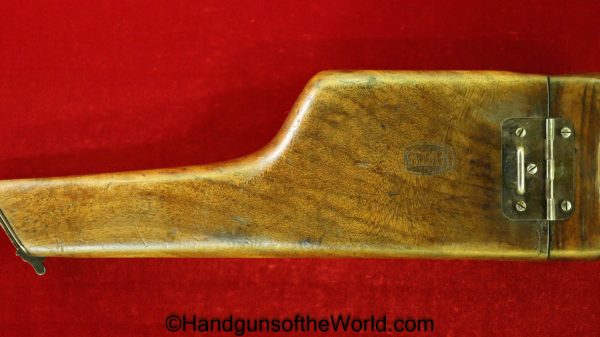 Mauser, 1930, Commercial, Broomhandle, 7.63mm, with Stock, with Harness, German, Germany, Handgun, Pistol, C&R, Collectible, C96, 1896, Stocked, 7.63