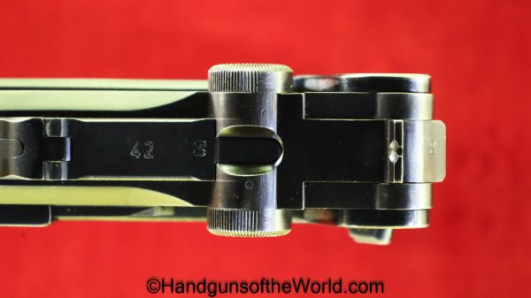 Luger P.08 Mauser 42-1939, Rare Dual Proof with a Matching Magazine - Image 11