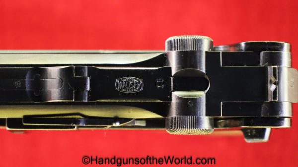 Luger P.08, Mauser Banner 1941, Police Eagle L with a Matching Magazine-Fantastic - Image 11