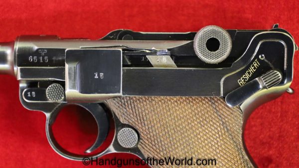 Luger P.08, Mauser Banner 1941, Police Eagle L with a Matching Magazine-Fantastic - Image 13