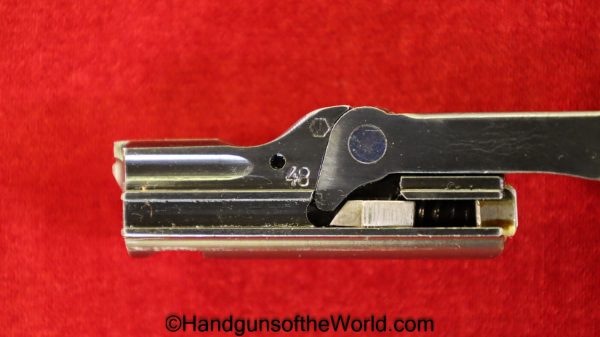 Luger P.08, Mauser S/42-1936, 9mm, German WWII Issue with a Matching Magazine - Image 29