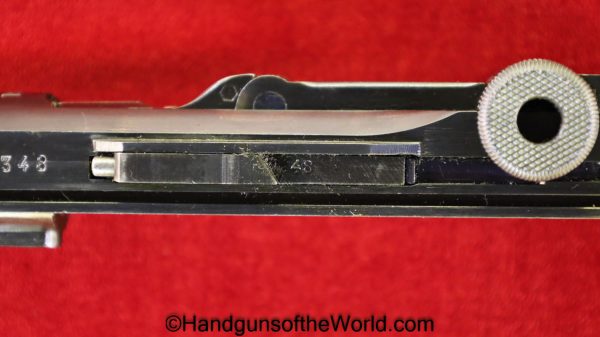 Luger P.08, Mauser S/42-1936, 9mm, German WWII Issue with a Matching Magazine - Image 33