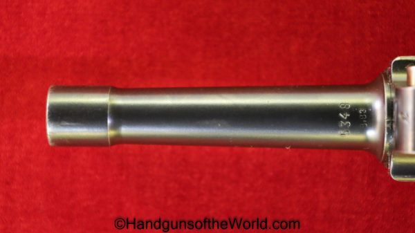 Luger P.08, Mauser S/42-1936, 9mm, German WWII Issue with a Matching Magazine - Image 5