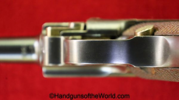 Luger P.08, Mauser S/42-1936, 9mm, German WWII Issue with a Matching Magazine - Image 6