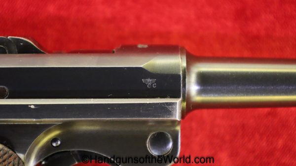 Luger P.08, 9mm, Mauser Banner 1940, Police Eagle C with a Matching Magazine-Mint - Image 17