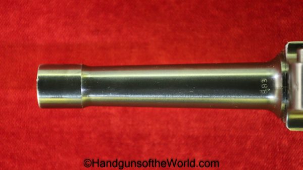 Luger P.08, 9mm, Mauser Banner 1940, Police Eagle C with a Matching Magazine-Mint - Image 5