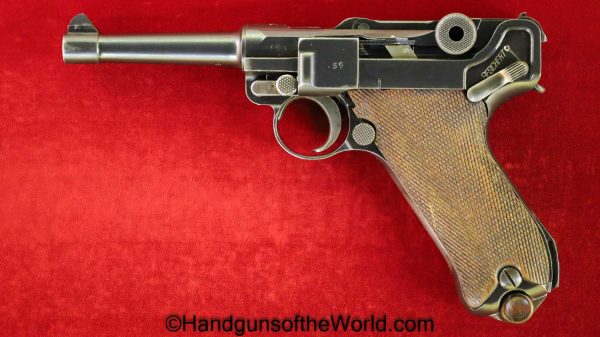 Luger, P.08, 9mm, DWM, 1921, Police, Matching Magazine, Matching Mag, German, Germany, Handgun, Pistol, C&R, Collectible, S.W.I, Weimar, P08, P 08, P-08