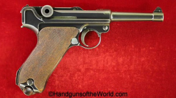 Luger, P.08, 9mm, DWM, 1921, Police, Matching Magazine, Matching Mag, German, Germany, Handgun, Pistol, C&R, Collectible, S.W.I, Weimar, P08, P 08, P-08