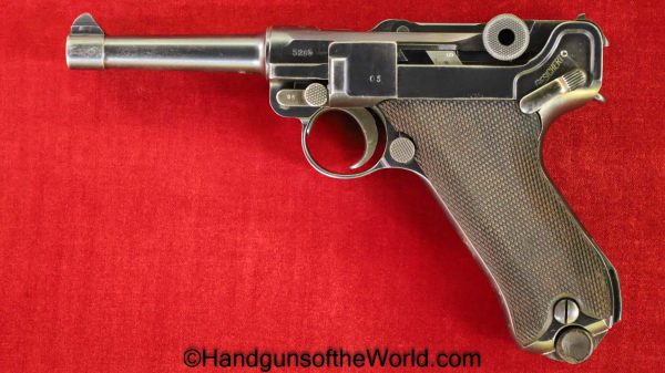 Luger, P.08, DWM, 1916, 9mm, Matching Magazine, Matching Mag, German, Germany, Handgun, Pistol, C&R, Collectible, WWI, WW1, P08, P 08, P-08, Hand gun