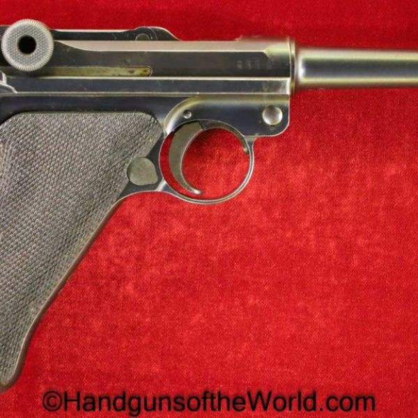Luger, P.08, DWM, 9mm, Dated, 1915, with Unit Markings, Unit Marked, German, Germany, Handgun, Pistol, C&R, Collectible, WWI, WW1, P08, P 08, P-08