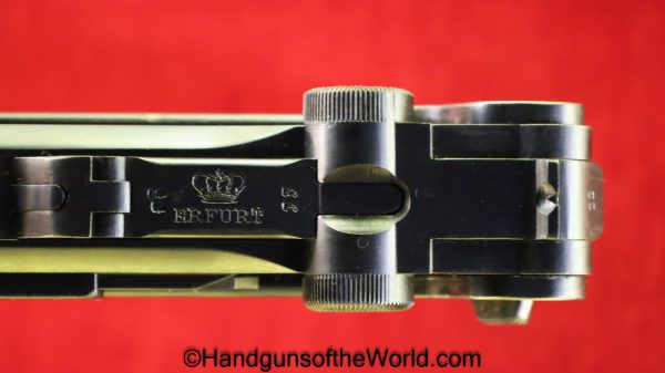 Luger P.08 Erfurt 1912, 9mm with a Matching Magazine - Image 12