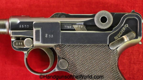 Luger P.08 Erfurt 1912, 9mm with a Matching Magazine - Image 14