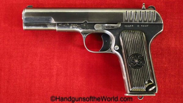 Russian, TT-33, 7.62mm, Dated, 1937, Matching Magazine, Matching Mag, Handgun, Pistol, C&R, Collectible, TT33, TT 33, Russia, WWII, WW2, USSR, Soviet