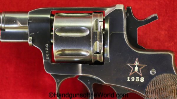 Russian 1895 Nagant Revolver, 7.62mm, Dated 1938 - Image 13